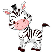 Fototapeta do detskej izby - Zebra 5983 - samolepiaca